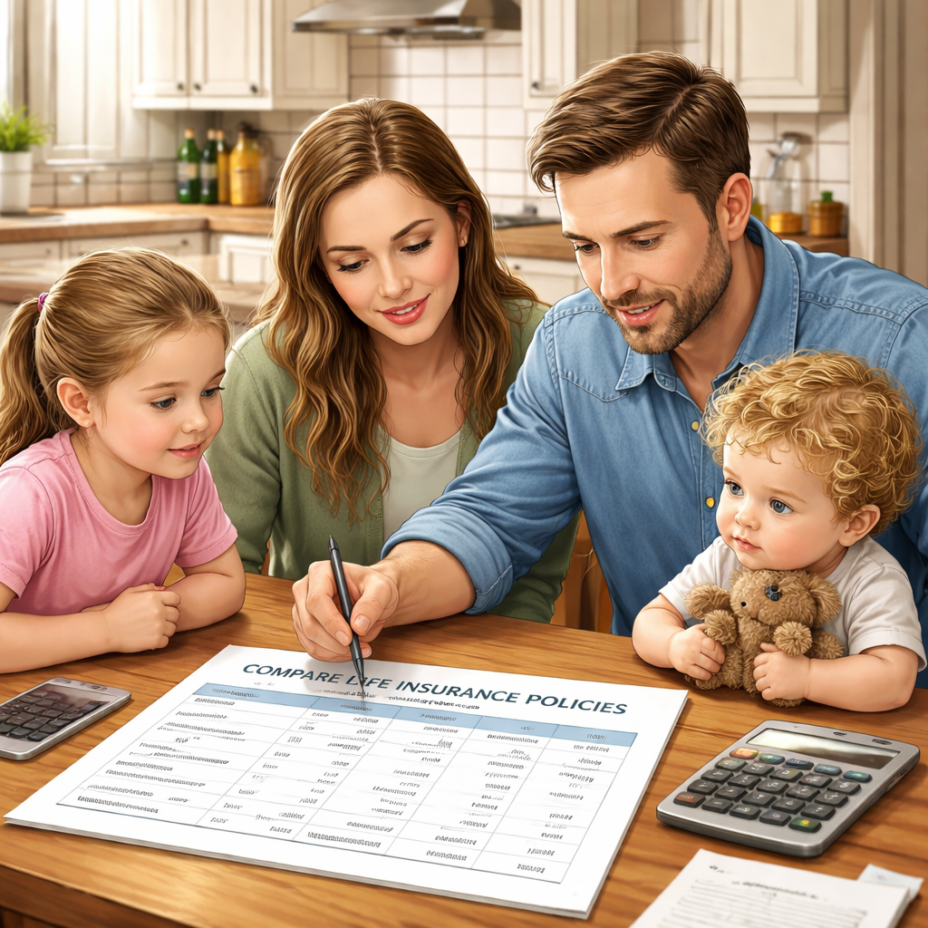 how to compare life insurance policies worksheet example