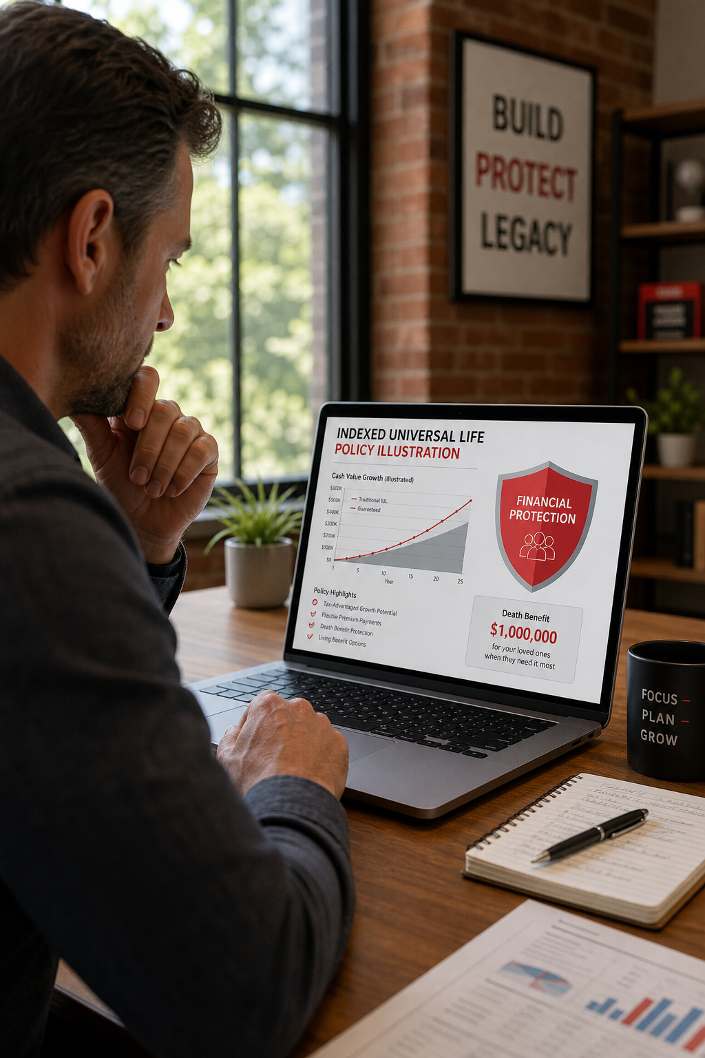 indexed universal life for small business owners