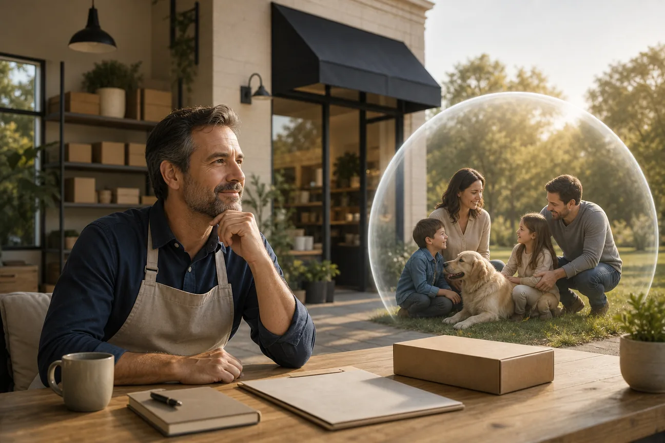 Editorial illustration for Best Affordable Life Insurance with Living Benefits for Small Business Owners
