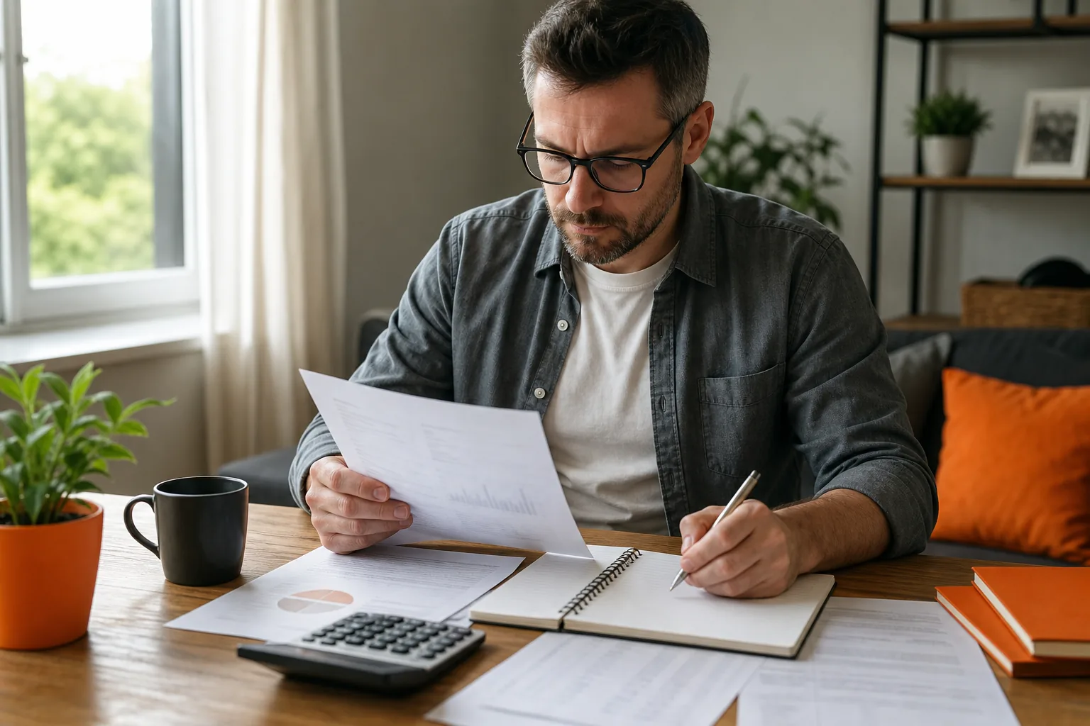 Gig worker reviewing income protection and life insurance needs