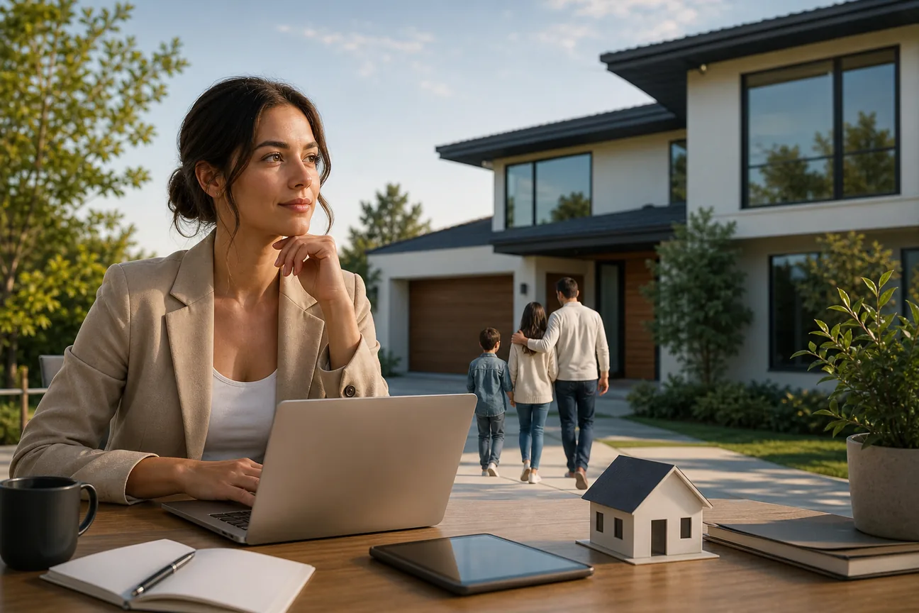 Editorial illustration for Best Mortgage Protection Insurance for Self‑Employed Real Estate Agents