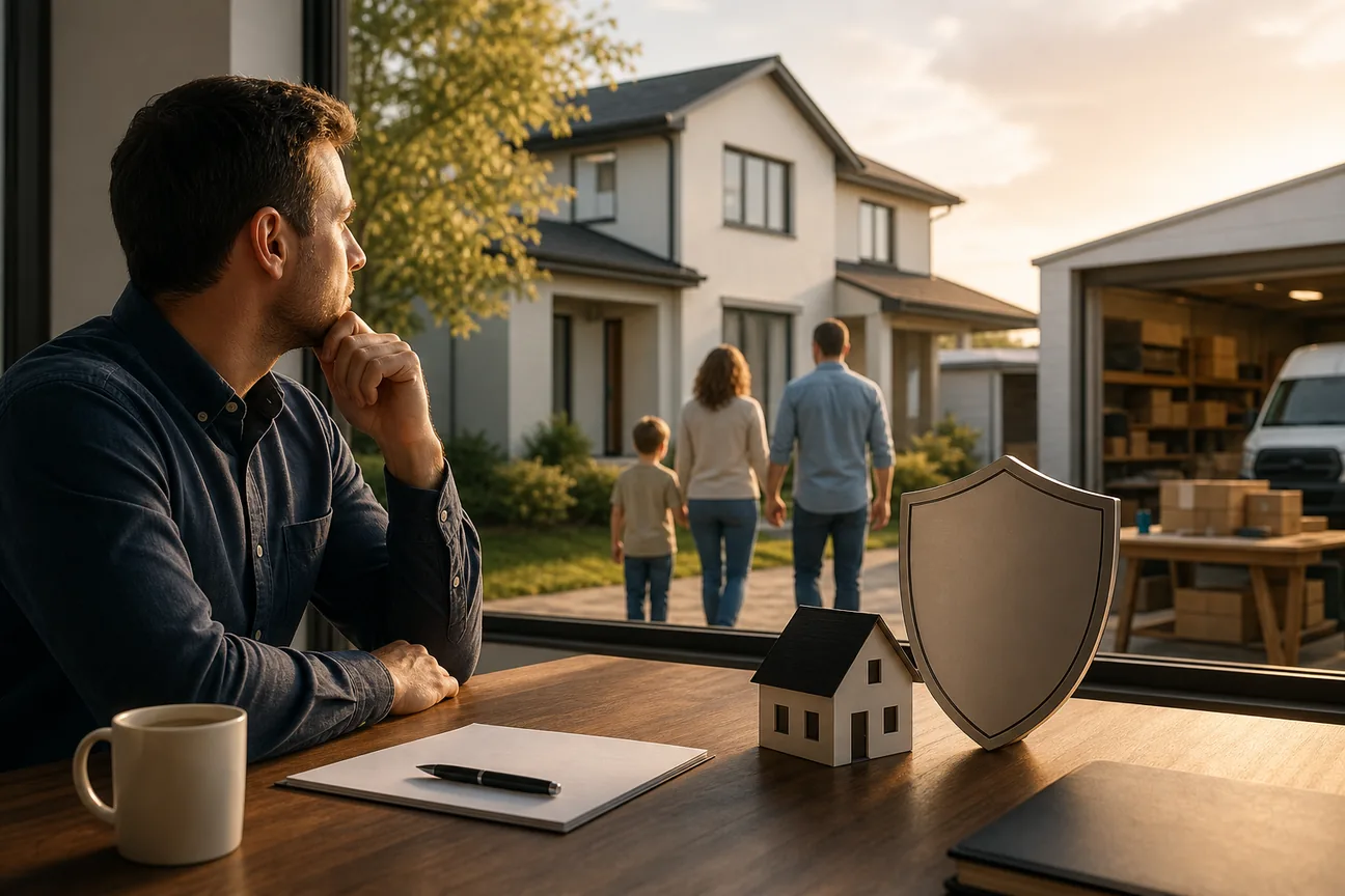 Editorial illustration for Best Mortgage Protection Insurance for Small Business Owners